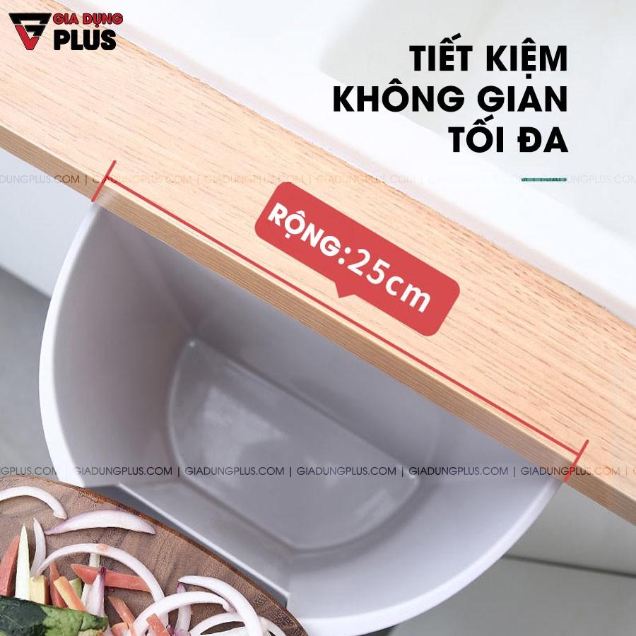 Thùng đựng rác treo cánh cửa tủ bếp đa năng 7.5L | Nhựa PP Cao Cấp | Jianxia