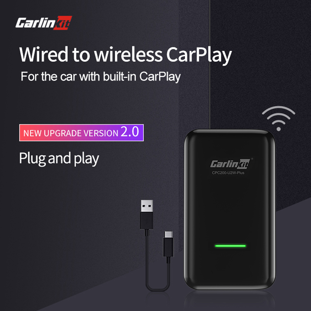 Carlinkit 2.0 U2W Plus 2021 - Apple Carplay không dây cho xe Chevrolet màn hình nguyên bản.