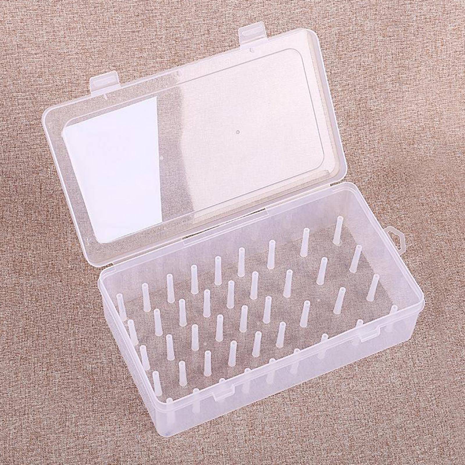 2pcs Embroidery Floss Thread Storage Organizer Box Sewing Thread Bobbins Holder