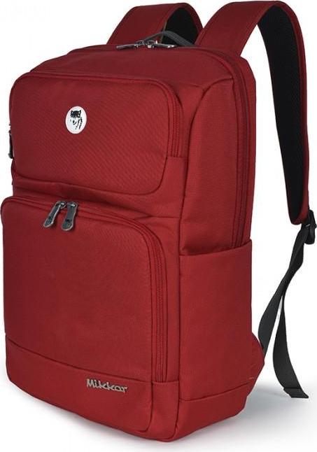 Balo Mikkor The Ives Backpack Red 15.6inch