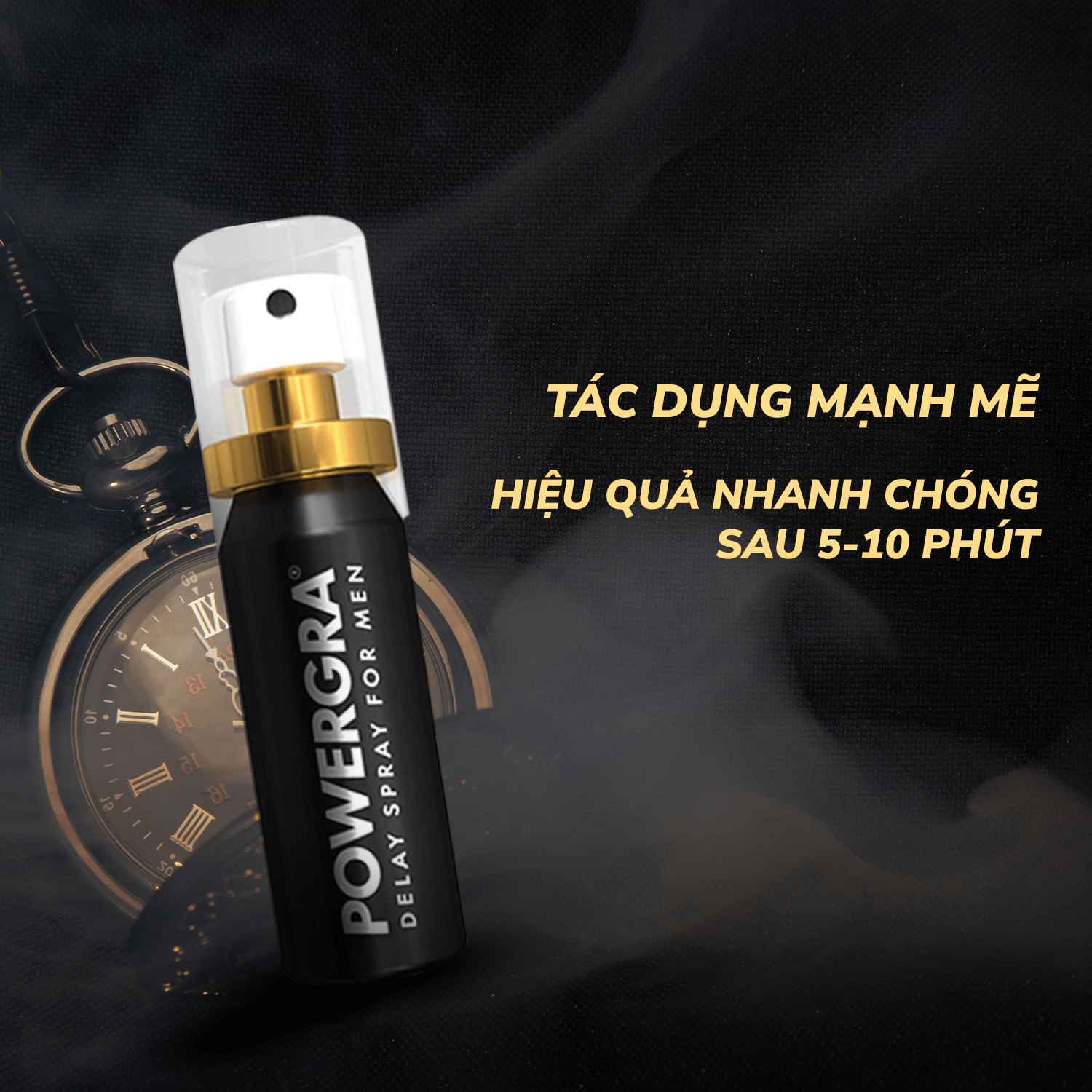 [Chai 13ml] Chai xịt hỗ trợ nam giới Powergra For Men