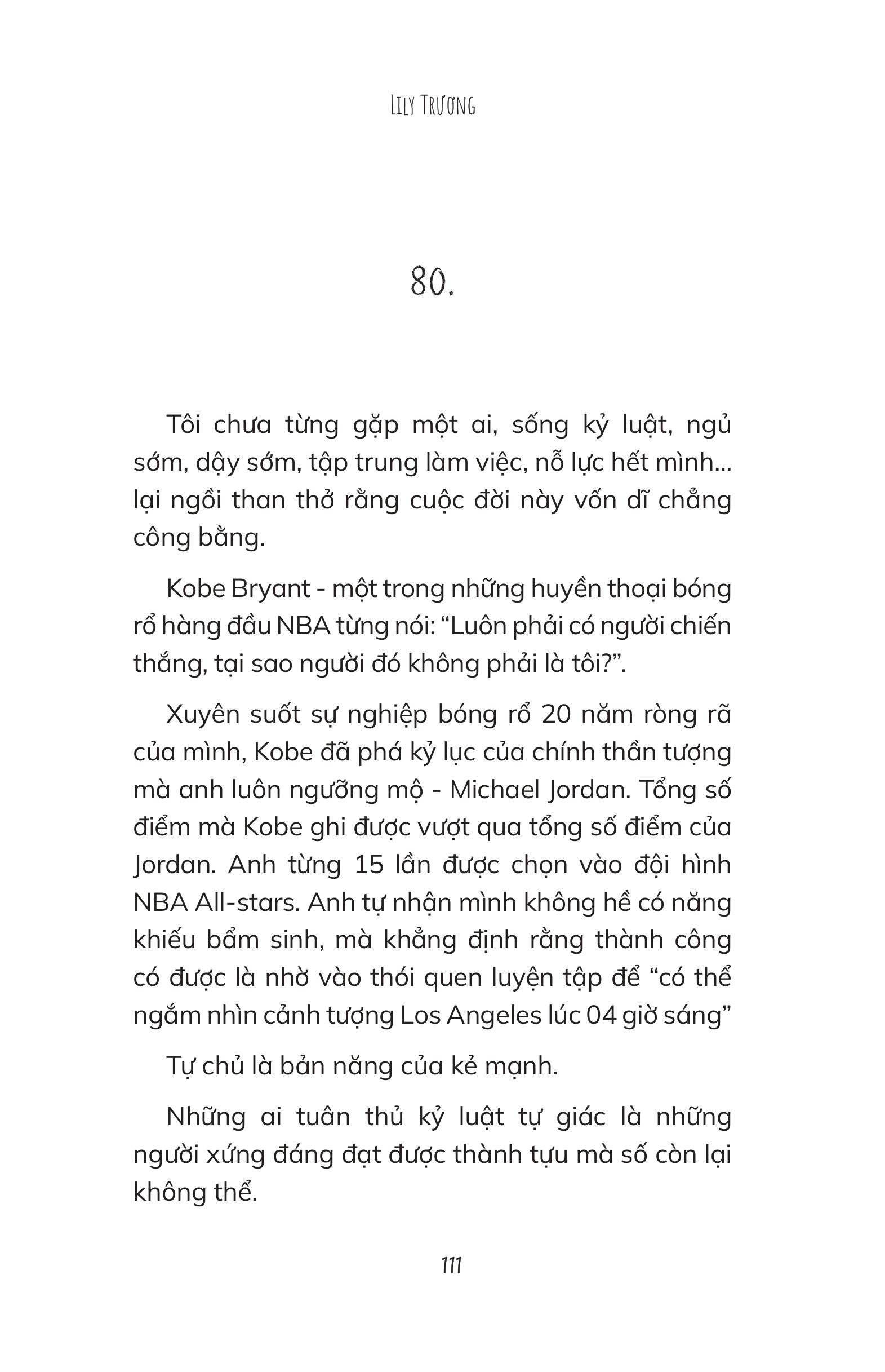 Sách Tôi Thích Dáng Vẻ Nỗ Lực Của Chính Mình - Lily Trương