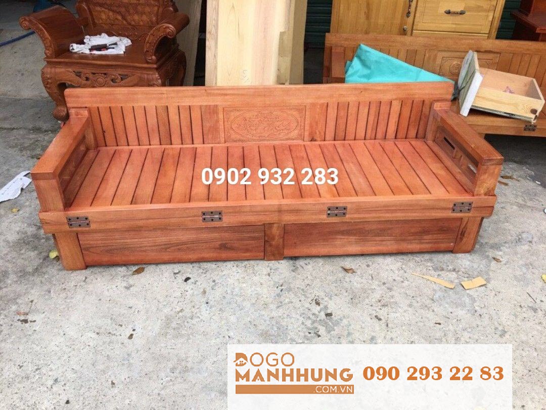 Sofa giường - giường gấp gỗ giàng giàng 1m2 x 1m9