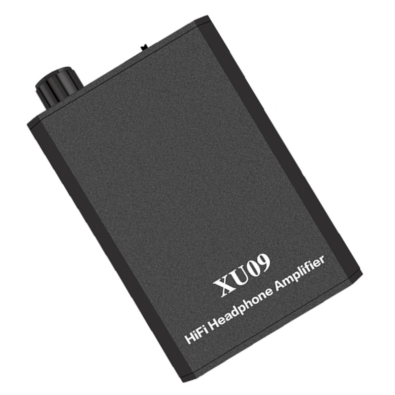 Headphone Amplifier Stereo Boost Sound Boost Portable 3.5 mm for Xu 09