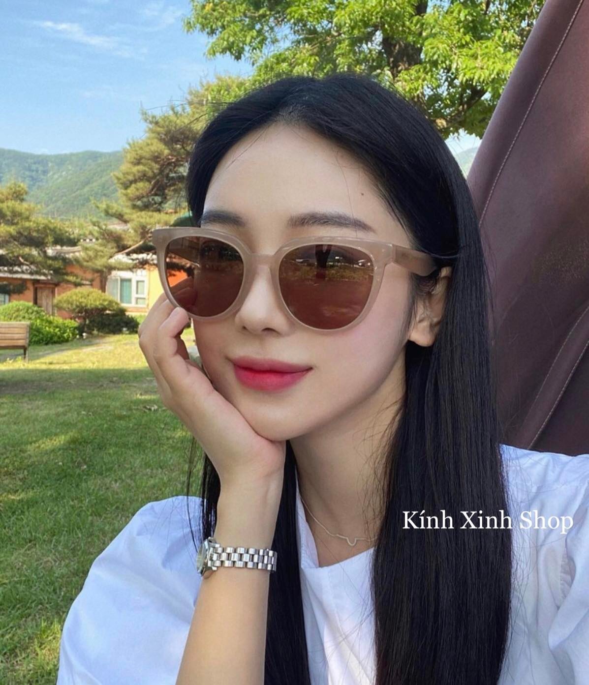 Kính râm nữ Mắt mèo bản to sang chảnh ulzzang