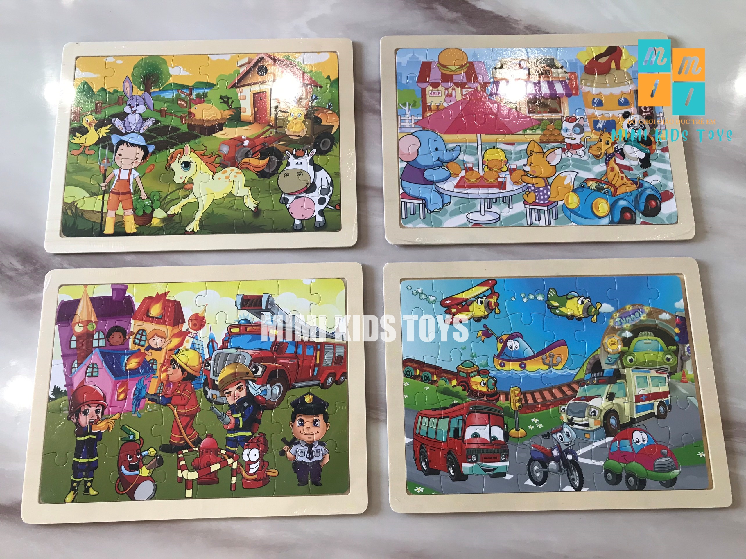 Đồ chơi tranh xếp hình 40 mảnh puzzle cho bé
