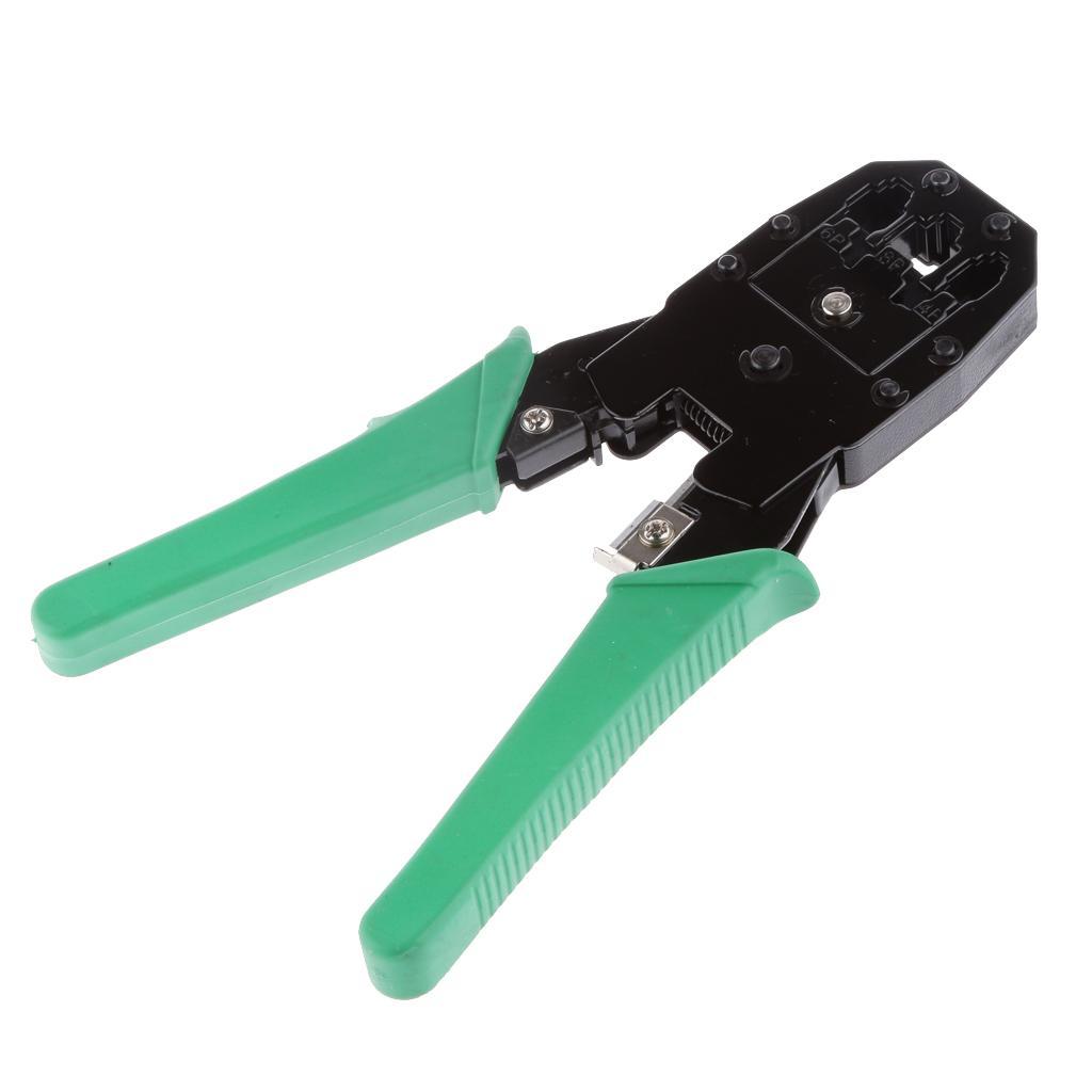 2Pcs RJ45 8P8C Crimper Crimping Network Cable Cord Peeling Pliers Tools