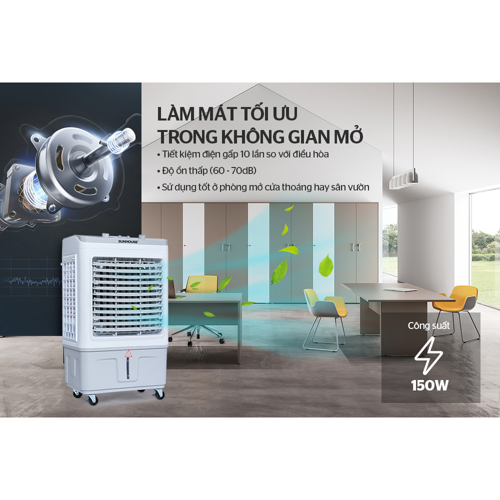 Máy làm mát không khí Sunhouse SHD7734 - Hàng chính hãng