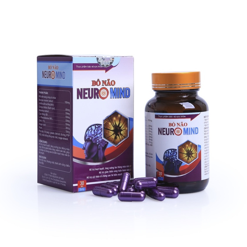 Thực phẩm chức năng bổ não NEURO MIND
