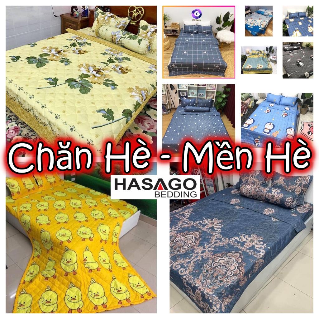 Chăn Mền Hè Cotton Poly Hasago Chăn Hè Thu Mát Mền Bông Mùa Hè