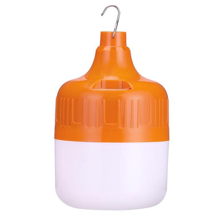 Bóng Đèn Tích Điện Loại 100W Siêu Sáng Có Móc Treo Tiện Lợi