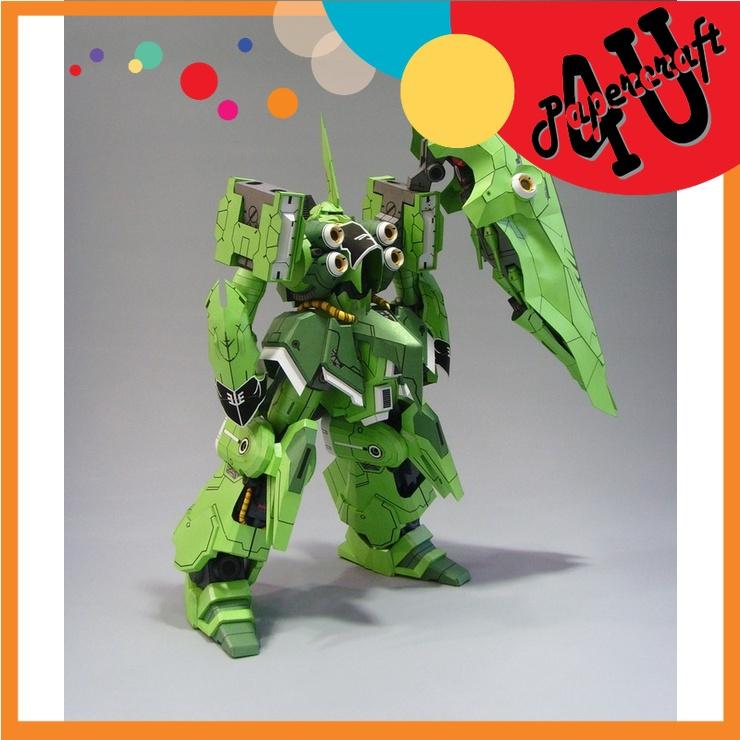 Mô hình giấy Gundamm NZ-666 Kshatriya