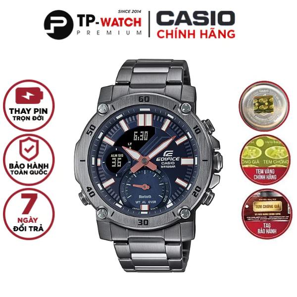 ĐỒNG HỒ NAM CASIO EDIFICE ECB-20DC-1ADF DÂY THÉP