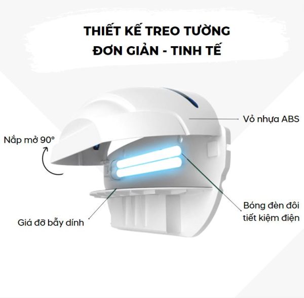 Đèn bắt muỗi côn trùng bẫy dính NION C5-18 - Hàng chính hãng