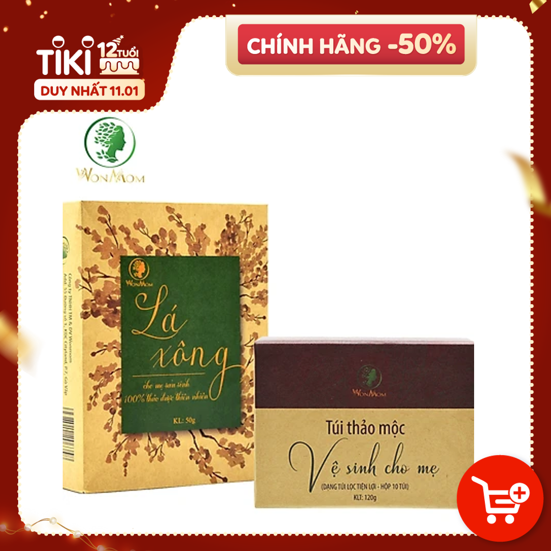 Bộ chăm sóc mẹ là siêu nhân, khử mùi, phục hồi năng lượng cho mẹ sau sinh Wonmom