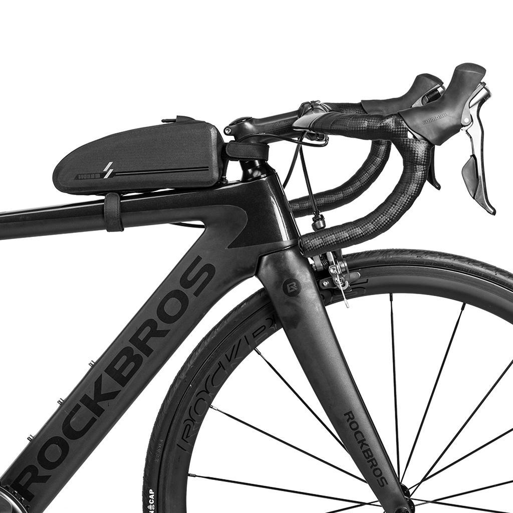 Bike Bag Bike Top Tube Bag Bike Frame Bag Bicycle Frame Bag Bike Pack Accessories, Waterproof and Stable