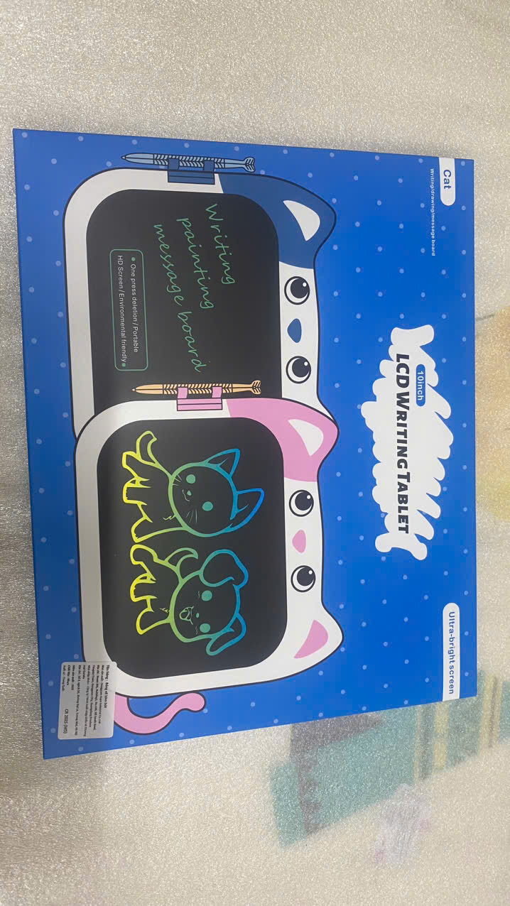Bảng vẽ từ LCD - Mèo hồng