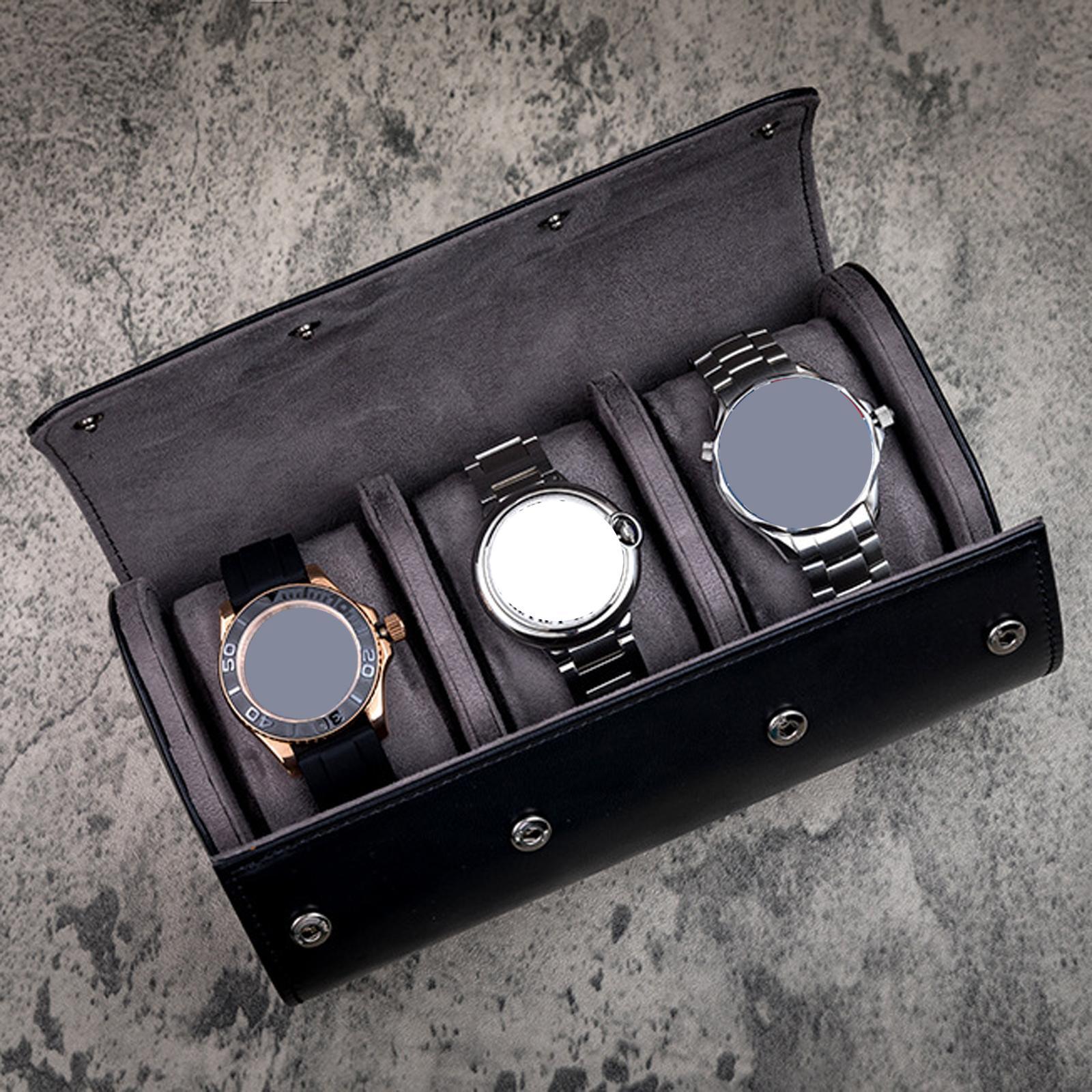 3 Slot Case PU Leather Organizer