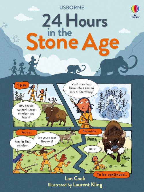 Sách thiếu nhi tiếng Anh : 24 Hours In The Stone Age