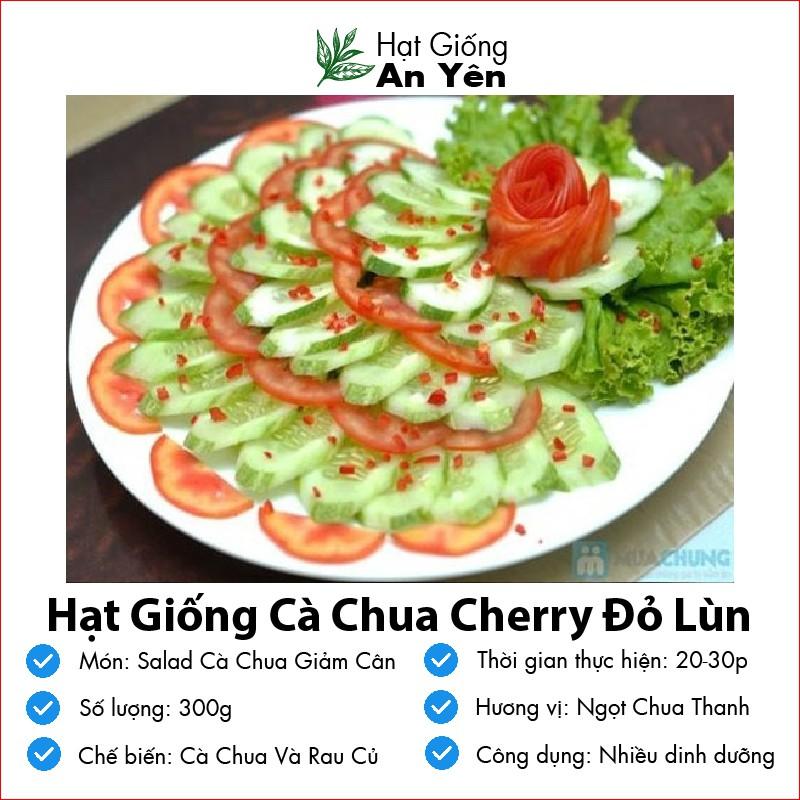 Hạt giống Cà Chua Cherry thu hoạch sớm, dễ trồng, nảy mầm cao, sinh trưởng khoẻ