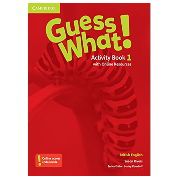 Guess What! Level 1 Activity Book with Online Resources British English