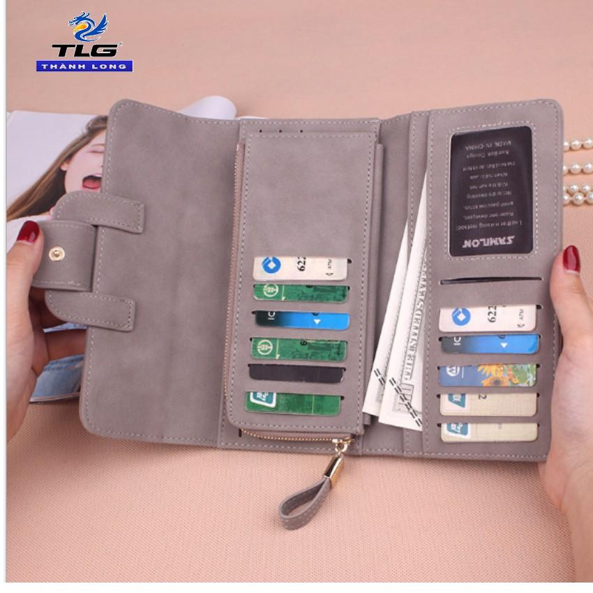 Ví Nữ Cầm Tay Da Thành Long TLG 204437-4