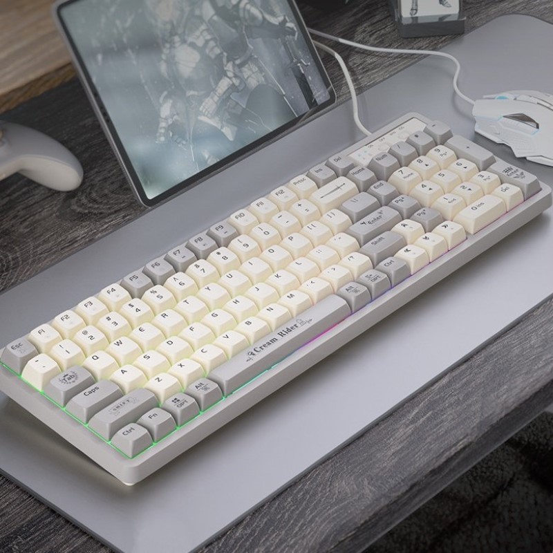Bàn Phím Cơ Gaming dây usb GK102 chống ồn