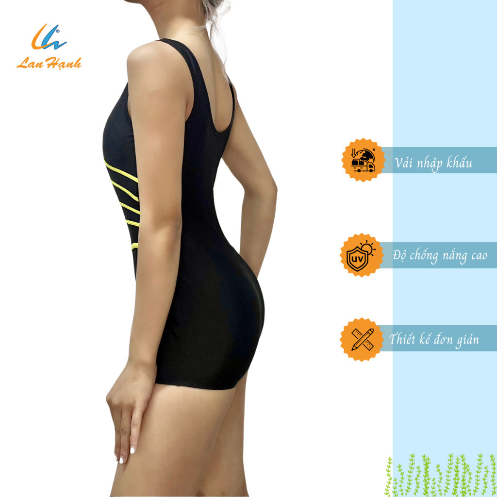 Bộ Bơi Nữ Một Mảnh Short 30131 Lan Hạnh