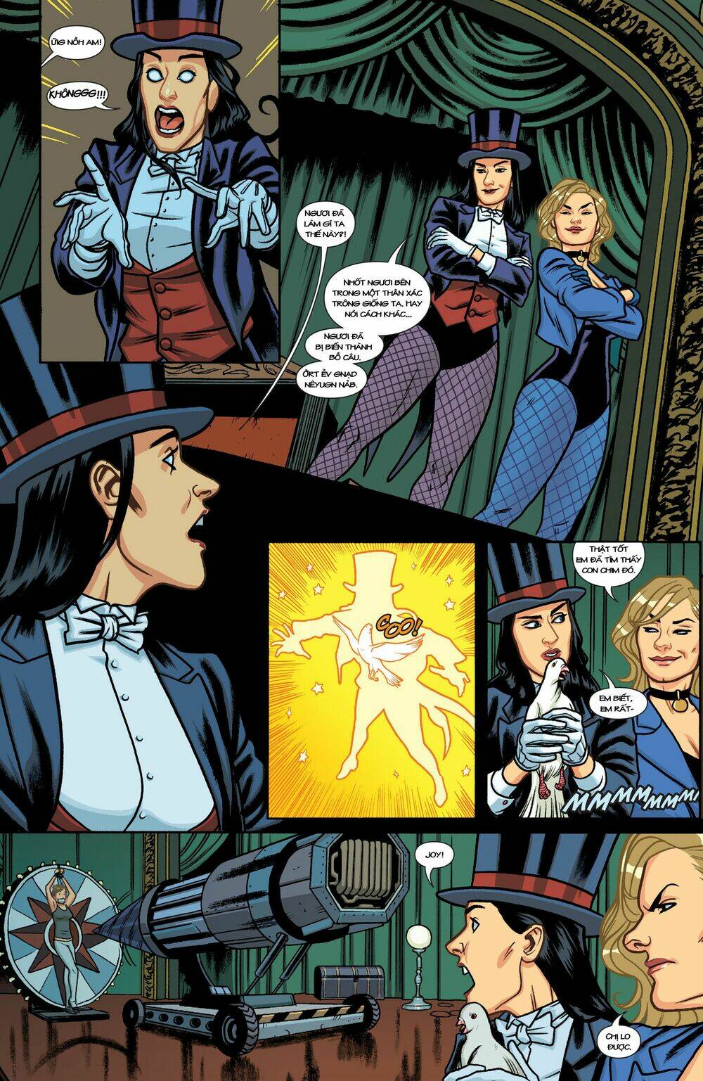 black canary and zatanna - bloodspell chapter 3 36