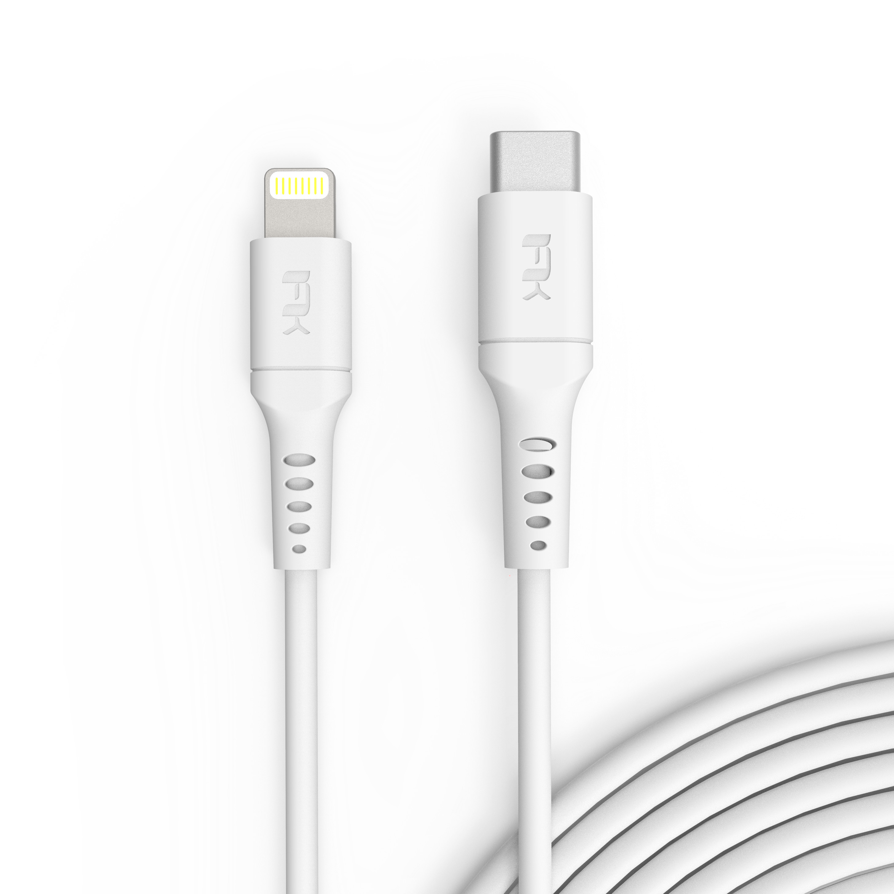 Dây Cáp Sạc USB-C to Lightning Chuẩn MFi Cho iPhone Feeltek Air Lightning 1m2  - Hàng Chính Hãng