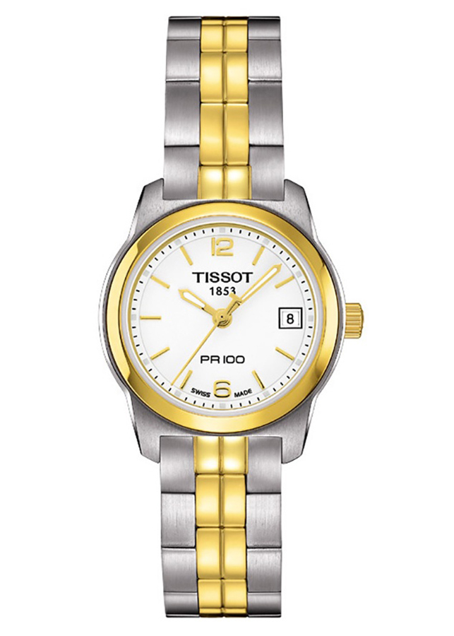 Đồng Hồ Nữ Dây Thép Không Gỉ Tissot T049.210.22.017.00 (24.5mm) - Mặt Trắng