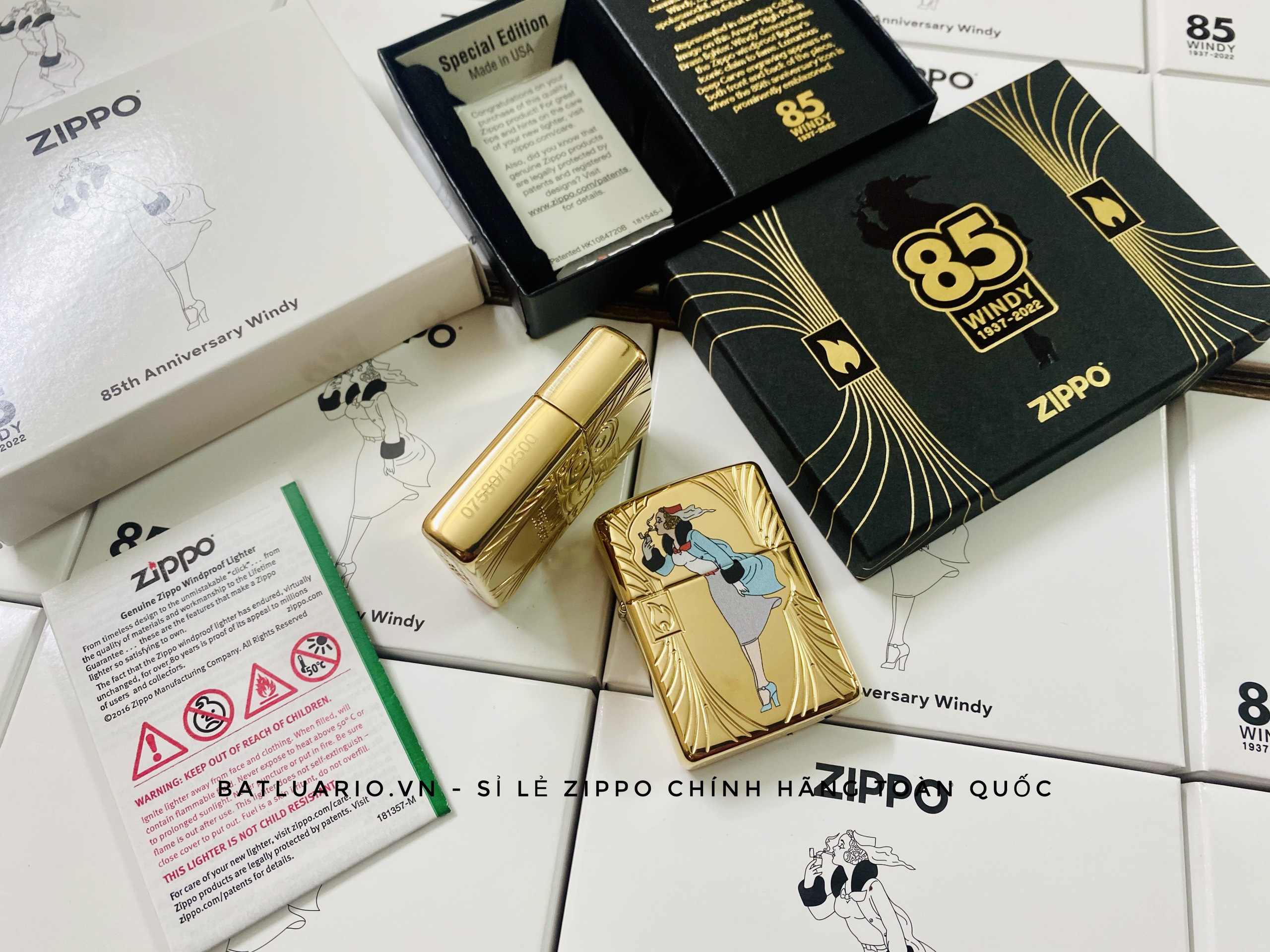 Bật Lửa Zippo 48413 – Zippo Windy 85th Anniversary Collectible