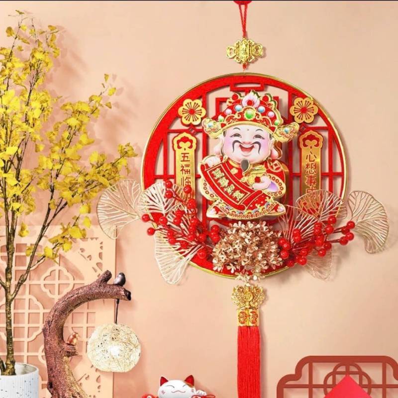 Lắc Đầu Vẫy Gọi Tài Lộc Thần Tài Size 38 cm Loại Lớn Đẹp