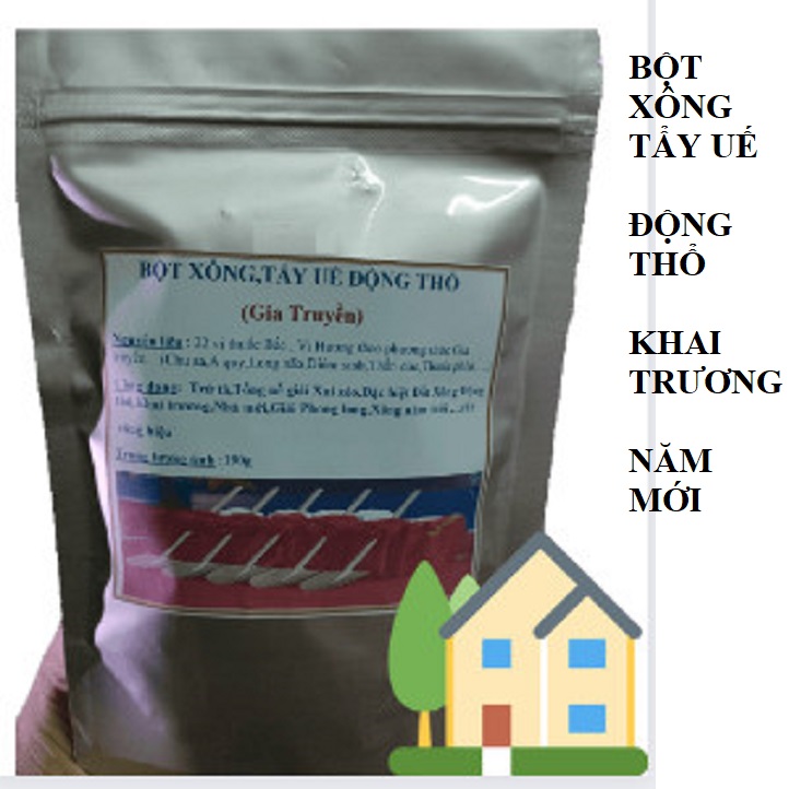 Bột Xông Động Thổ,Khai trương,Tẩy uế  - phong thuỷ