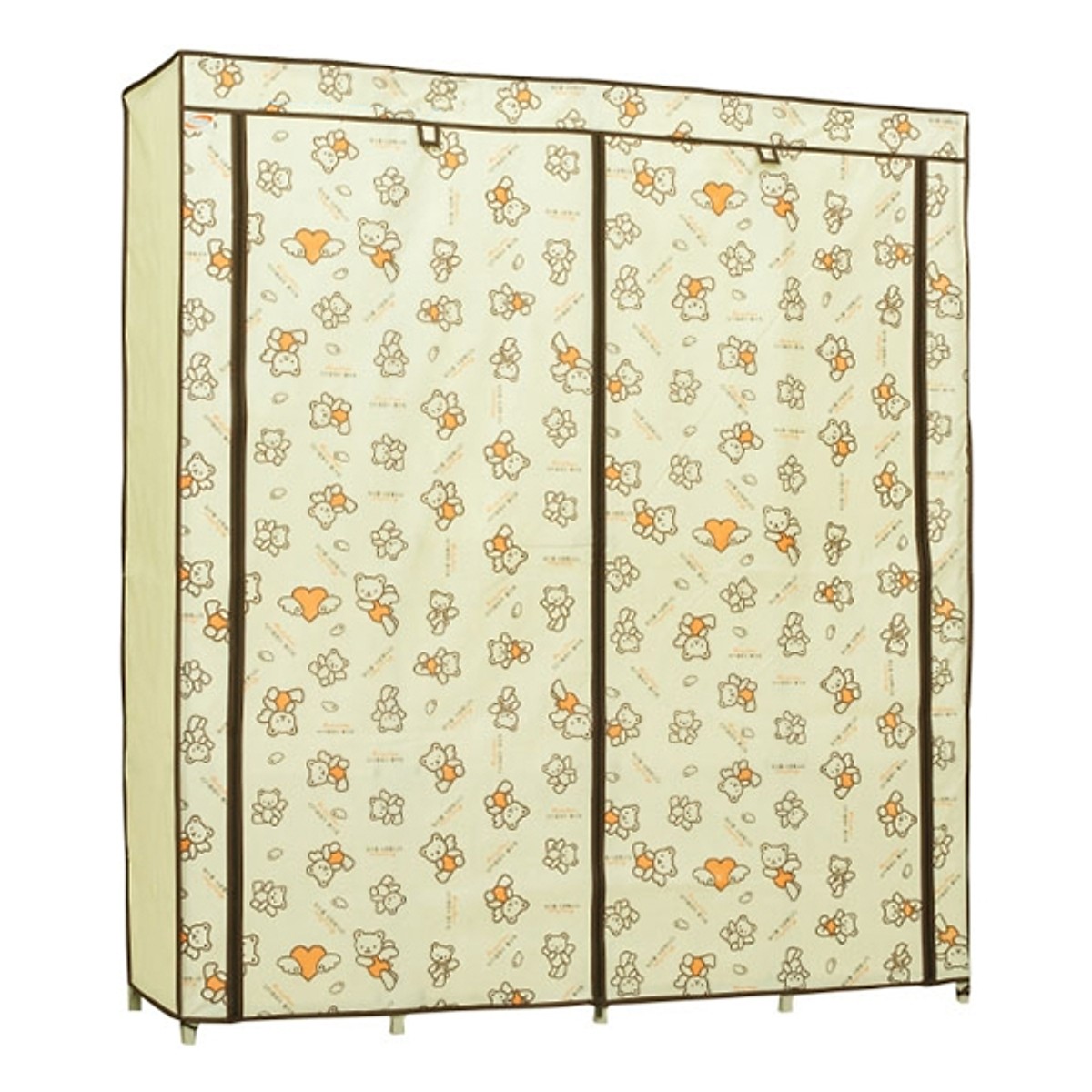 Tủ vải đôi Thanh Long TVAI15 154 x 46 x 170 cm Giao màu ngẫu nhiên