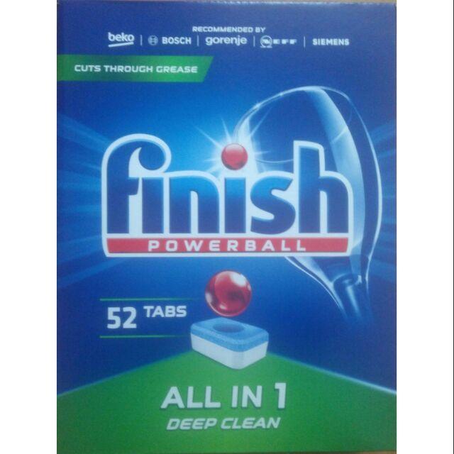 50 viên rửa chén finish Đức