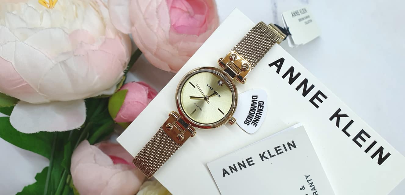 Đồng hồ thời trang nữ ANNE KLEIN 3002CHGB