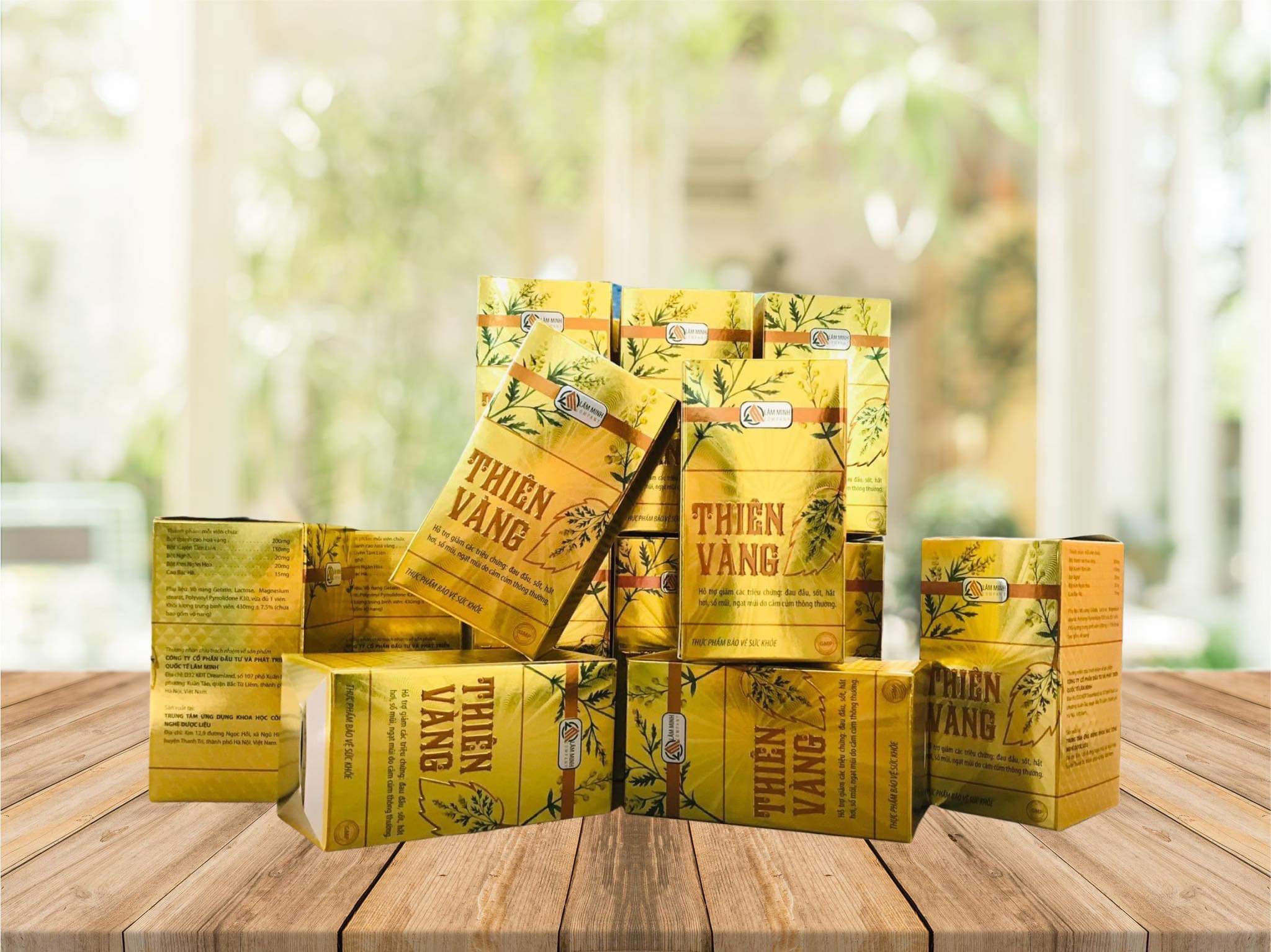 VIÊN UỐNG CẢM CÚM THIÊN VÀNG