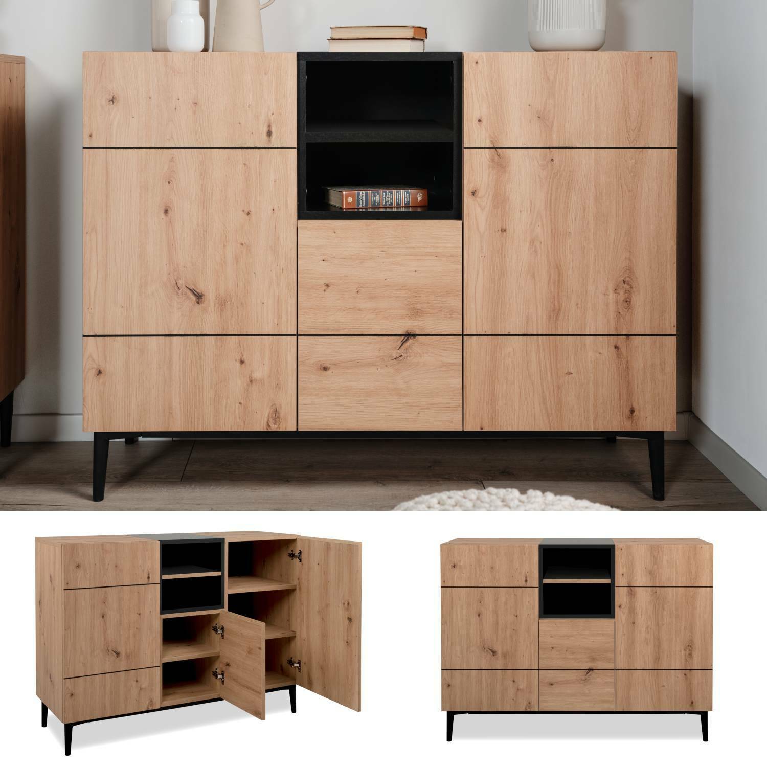 TỦ ĐỒ PHÒNG KHÁCH HIỆN ĐẠI ECOFURNIX GT2129