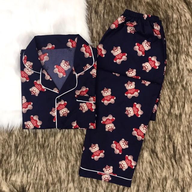 Bộ Pijama Kate đủ hoạ tiết