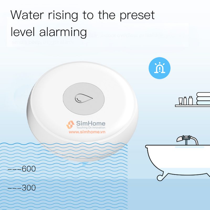 Cảm Biến Rò Rỉ Tràn Nước Zigbee