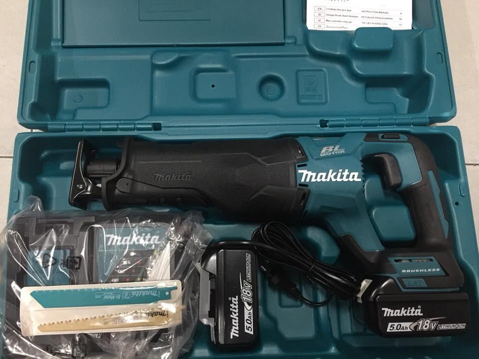 MÁY CƯA KIẾM DÙNG PIN(BL)(18V) MAKITA DJR187RTE- HÀNG CHÍNH HÃNG