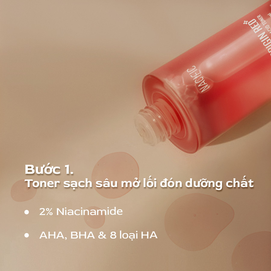 Nước hoa hồng Nacific Origin Red Salicylic Acid Toner 150ml