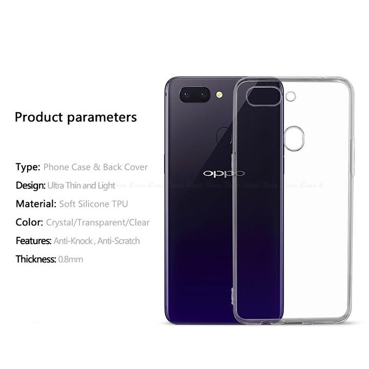 ỐP LƯNG DẺO SILICON TRONG SUỐT DÀNH CHO OPPO A5S