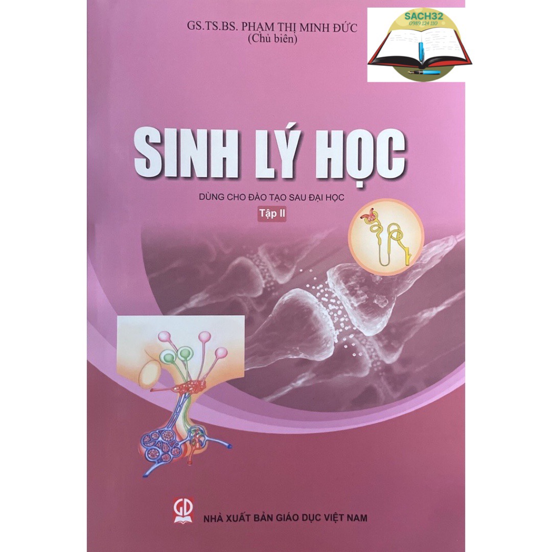 Combo Sinh Lý Học Tập 1 + Tập 2 - Dùng Cho Đào Tạo Sau Đại Học