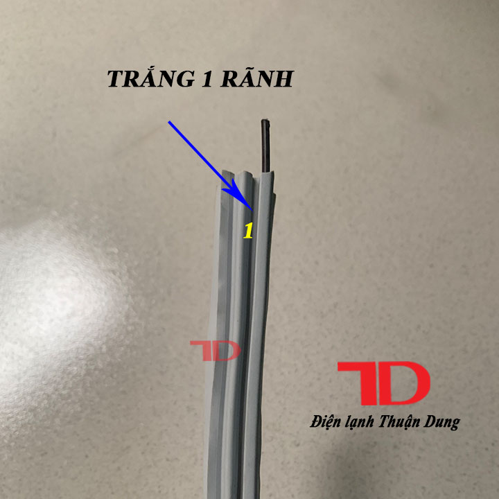 Ron tủ lạnh có sẵn nam châm 1.6 mét màu trắng