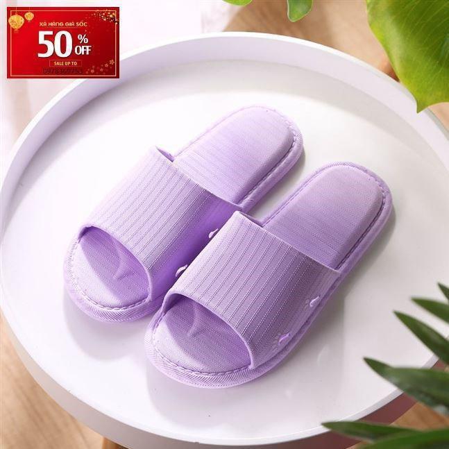 FREESHIP Dép Nhựa Đi Trong Nhà Nhựa Nguyên Khối Bền Đẹp Stye Hàn Quốc - 3190