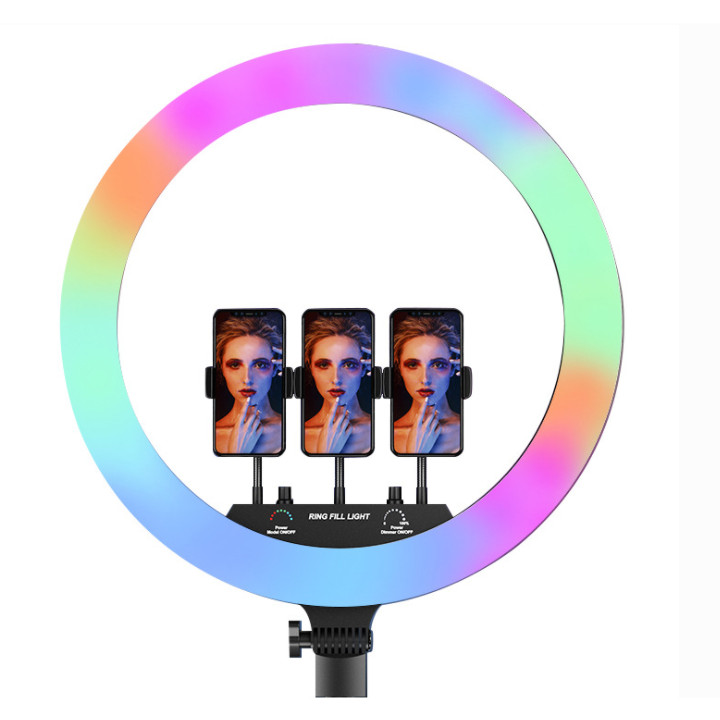 Đèn led Ring tròn đổi màu RGB MJ18