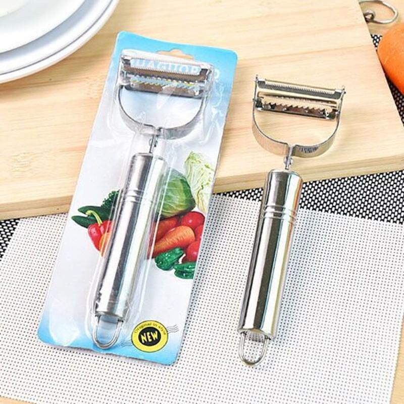 Dụng Cụ Gọt Nạo Bào Củ Quả Thành Sợi Đa Năng Bằng Thép Inox Không Gỉ