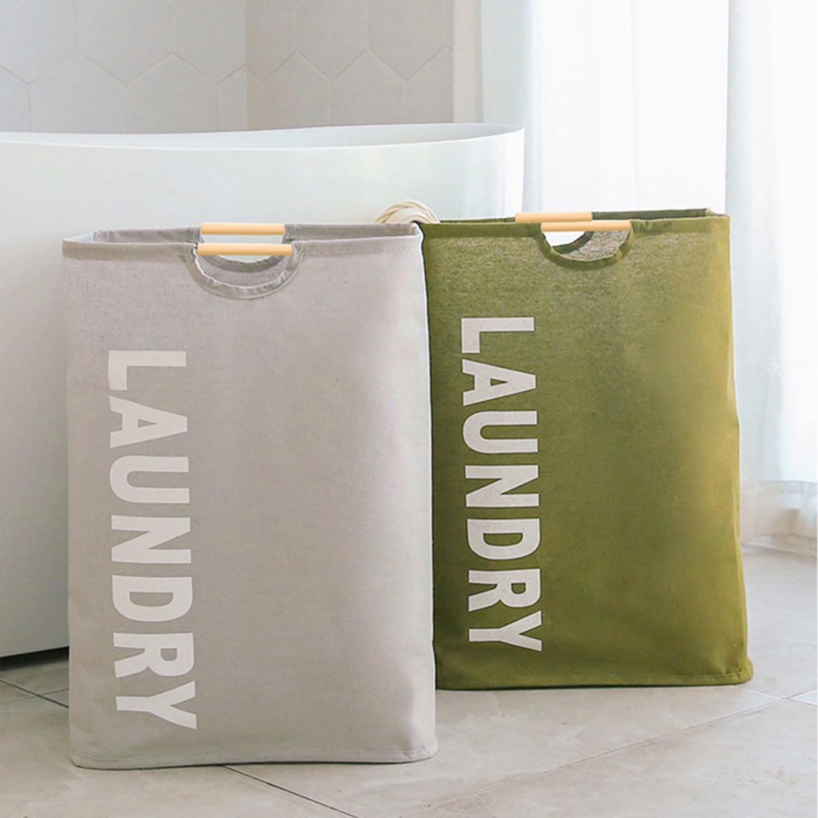 Tall Collapsible Laundry Hamper Laundry Basket Organizer ,Toy Clothes Storage Basket, Handle Foldable Clothing Basket for Bedroom Laundry Room